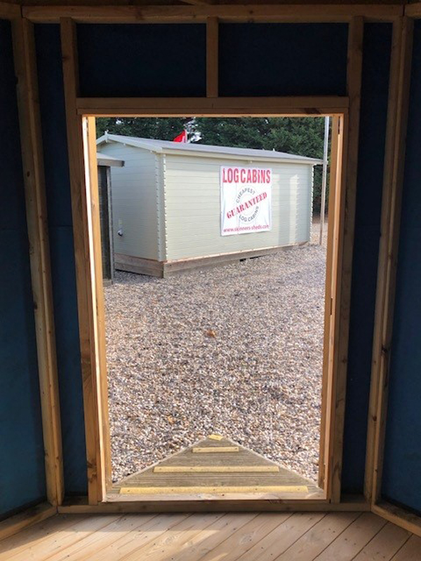 8x8 Corner Pent Summerhouse Internal 3 8x8 Corner Pent Summerhouse Internal 3